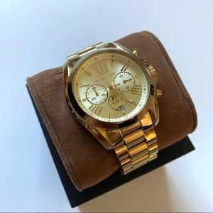 Michael Kors Bradshaw gold watch